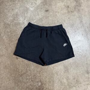 Black Nike Mini Logo Shorts